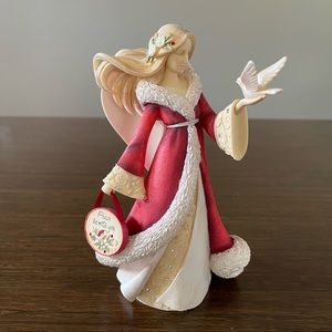 ENESCO The Heart of Christmas Angel Figurine